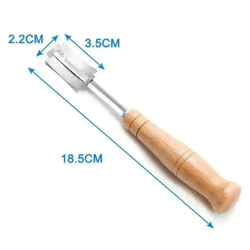 Curved Stainless Steel Bread Cutter Kraft Box 