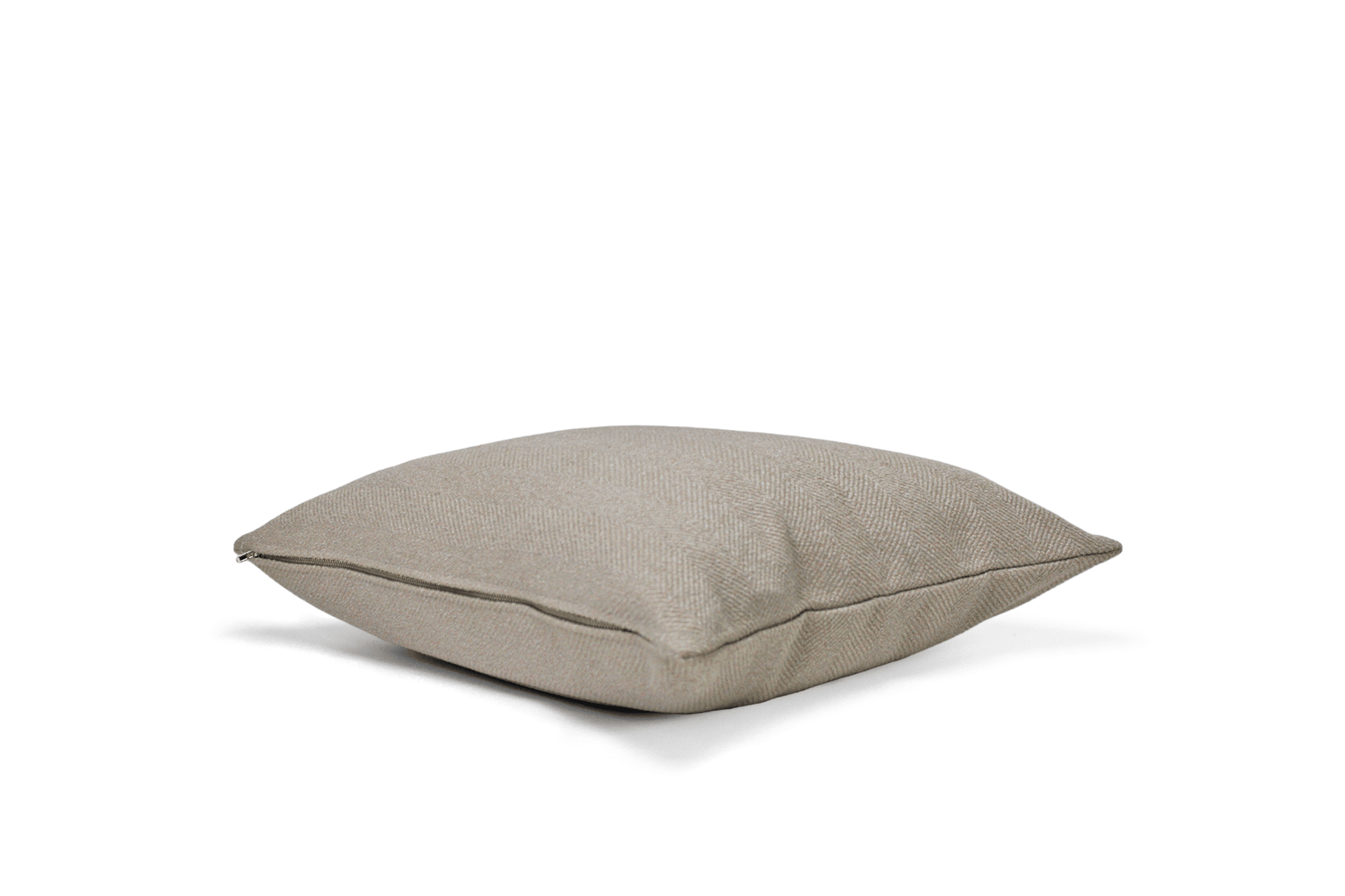 Silver Chevron Cushion Cover 