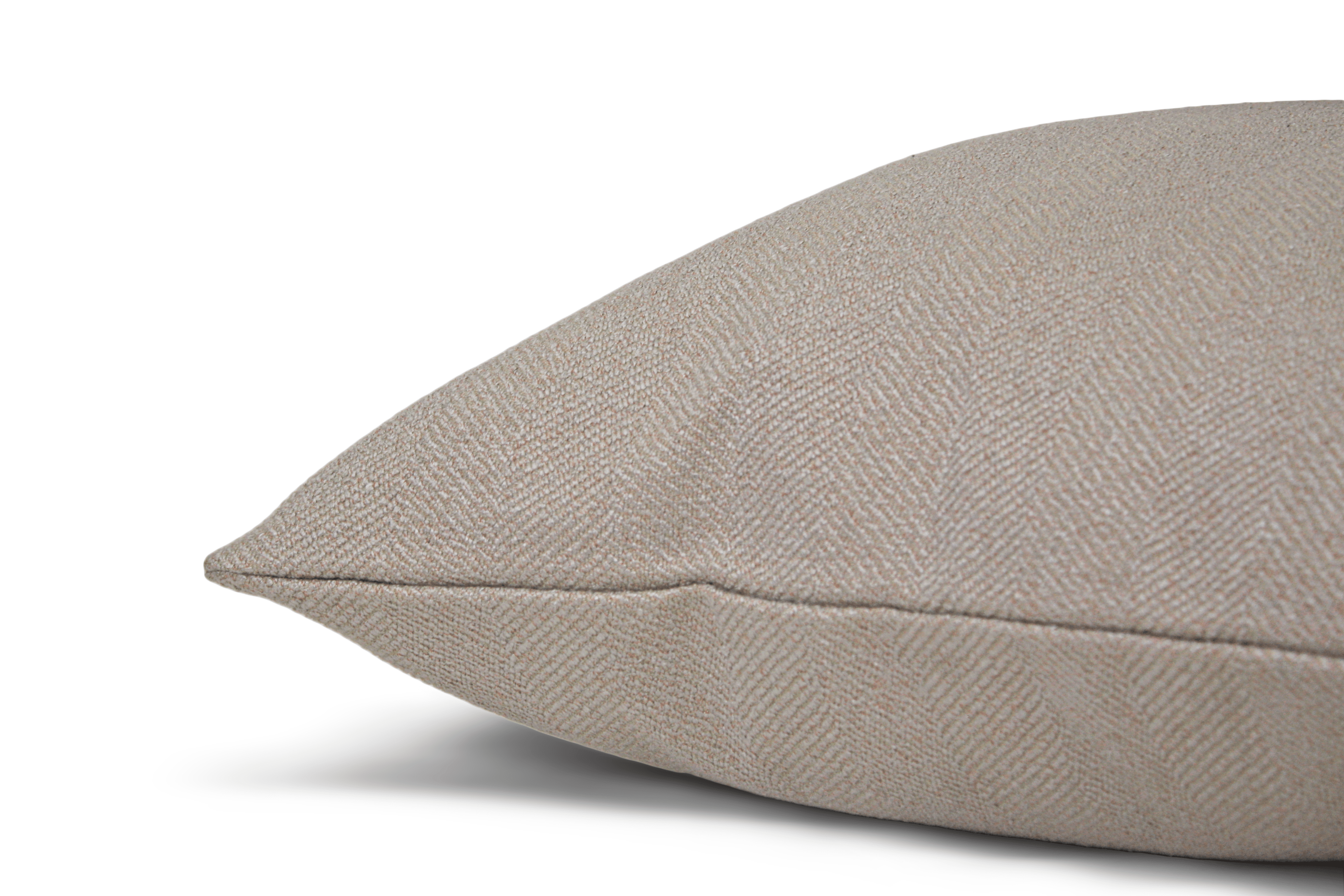 Silver Chevron Cushion Cover 