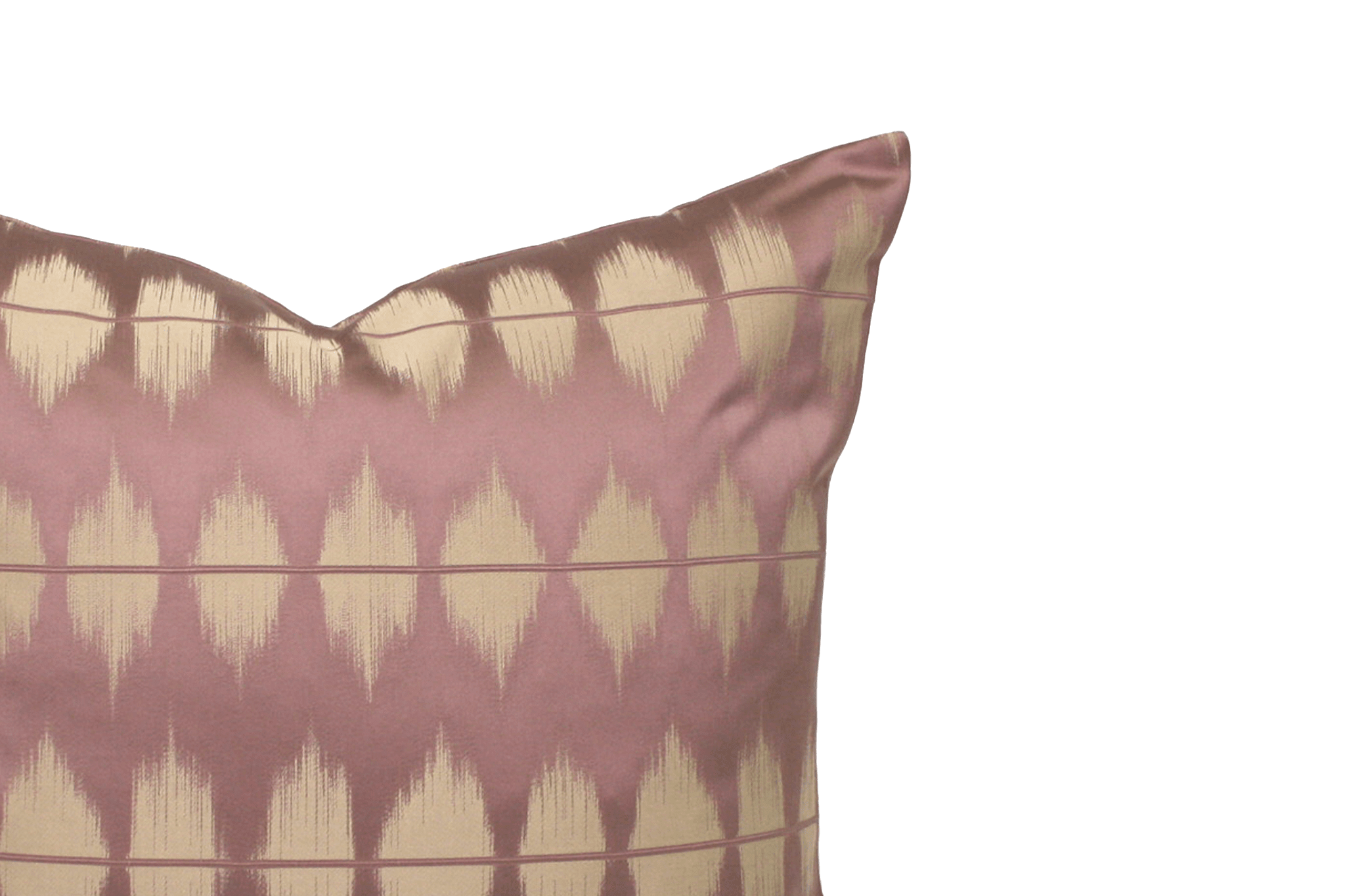 Amethyst Ikat Cushion Cover 