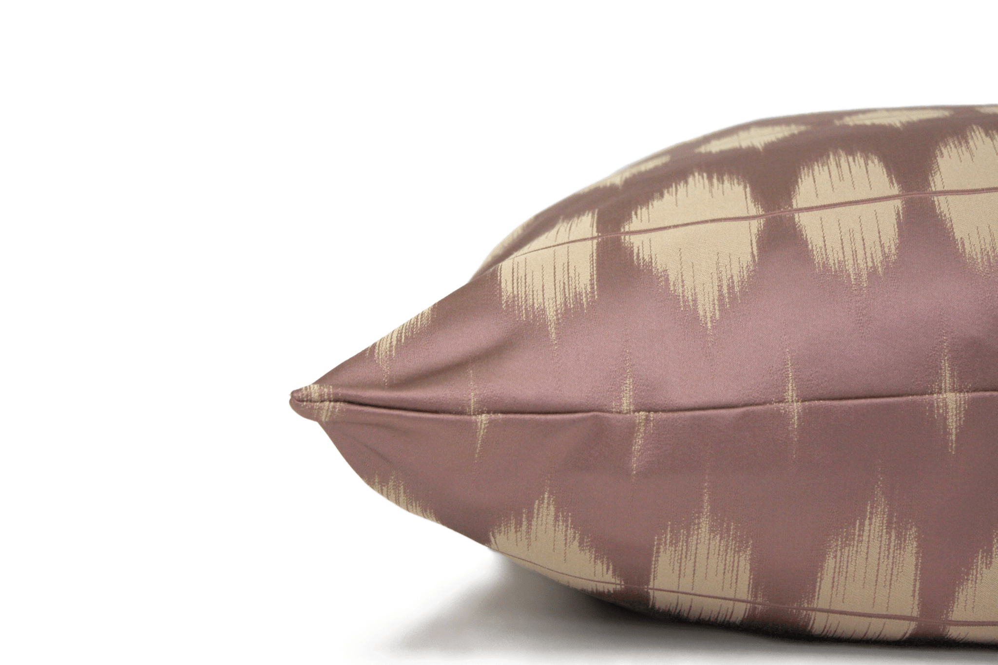Amethyst Ikat Cushion Cover 