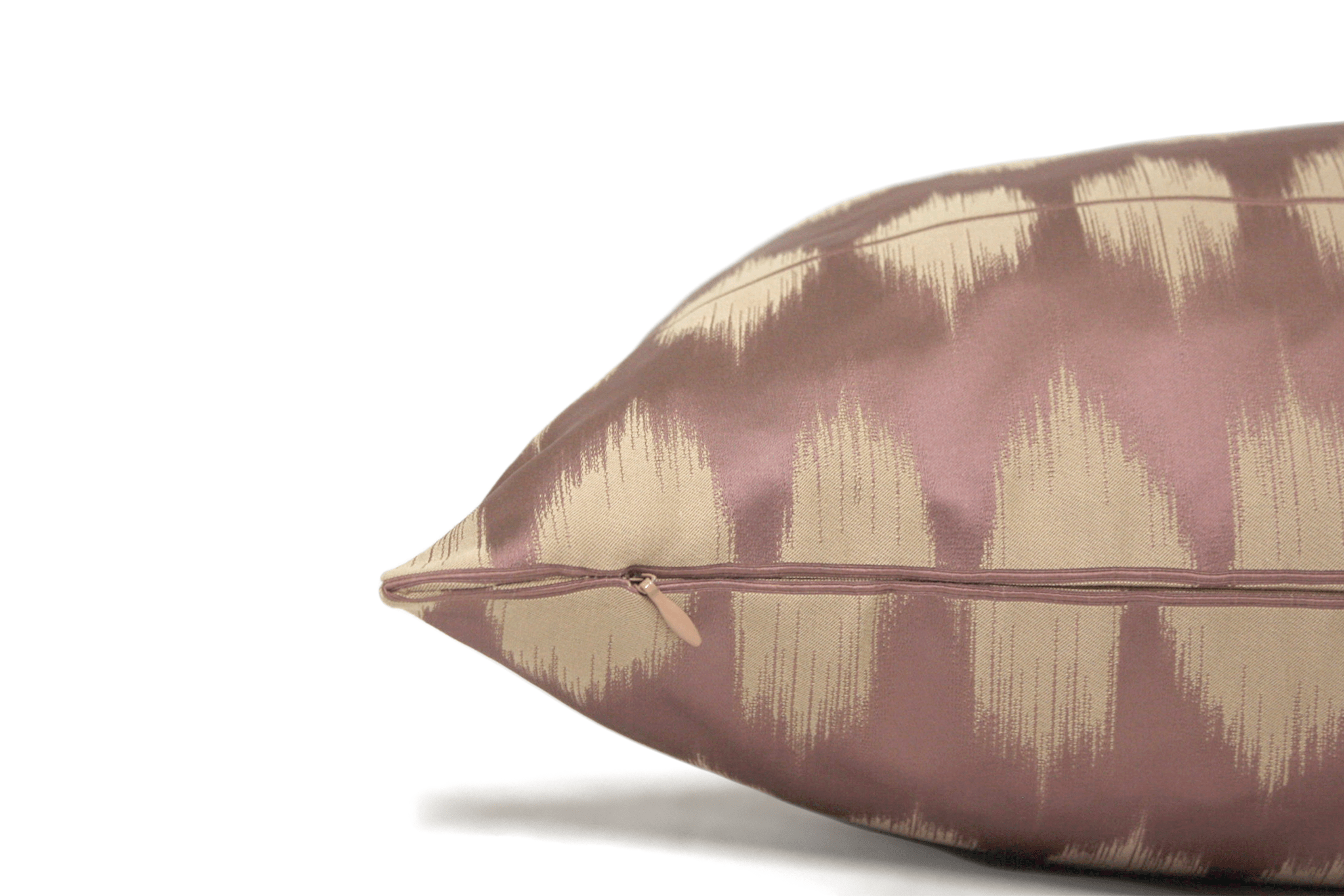 Amethyst Ikat Cushion Cover 