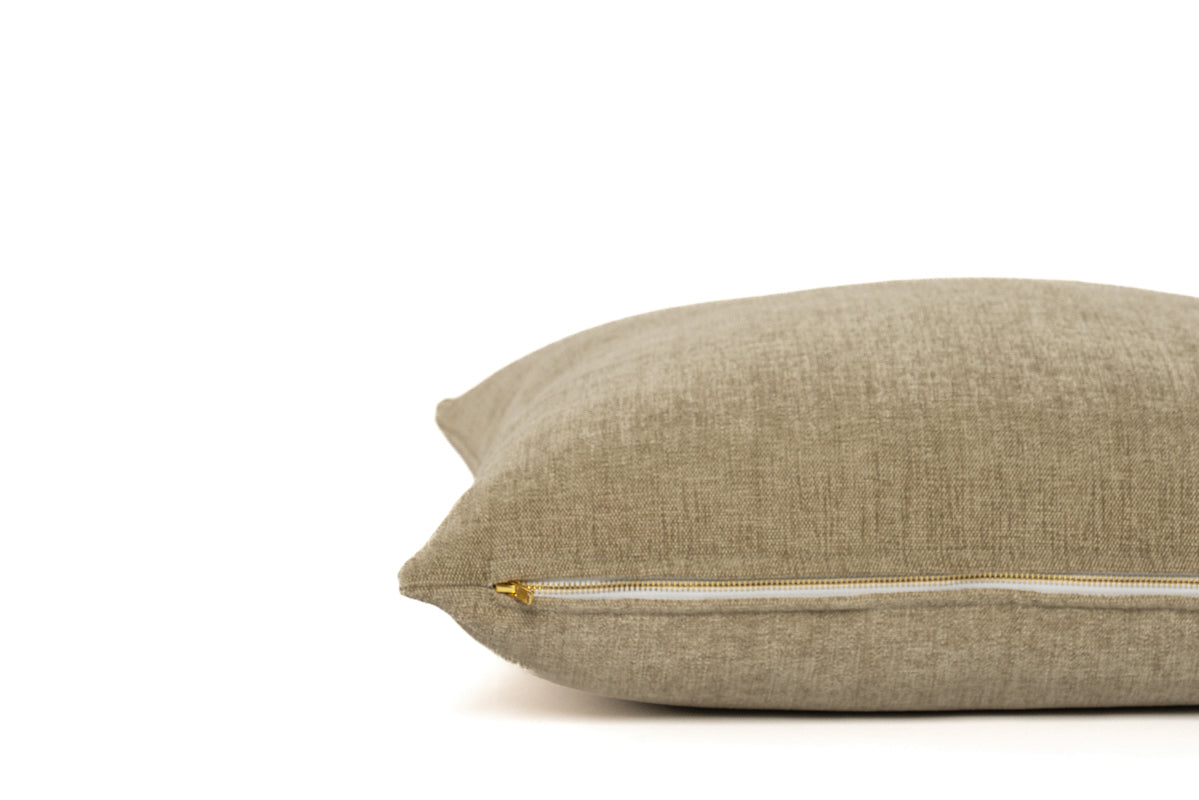 Ecru Chenille Cushion Cover 