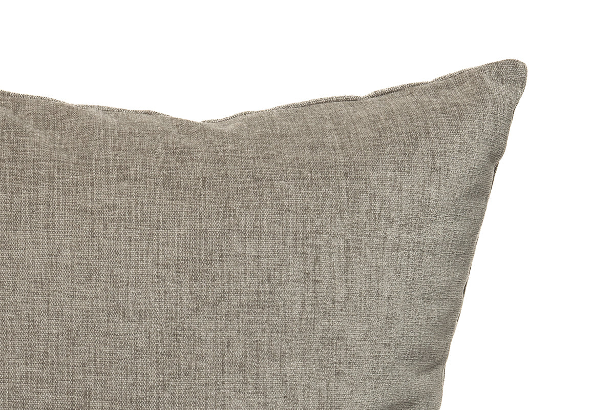Grey Chenille Cushion Cover 