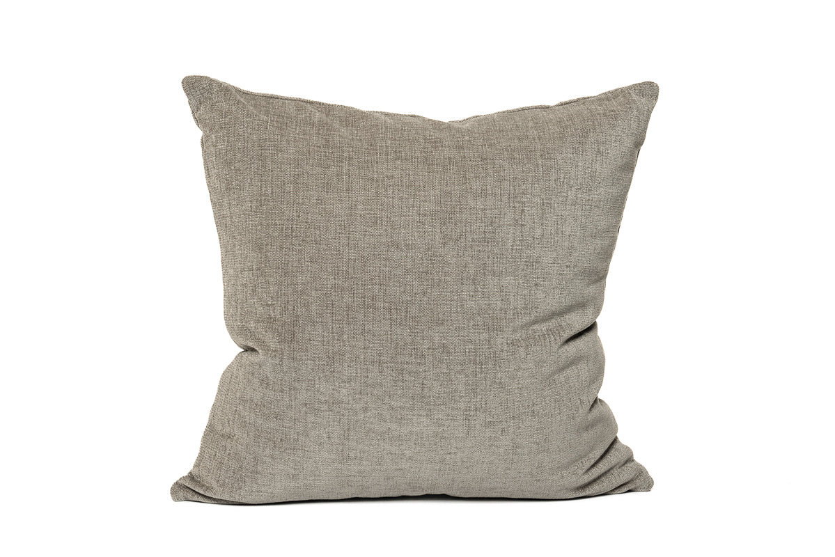Grey Chenille Cushion Cover 