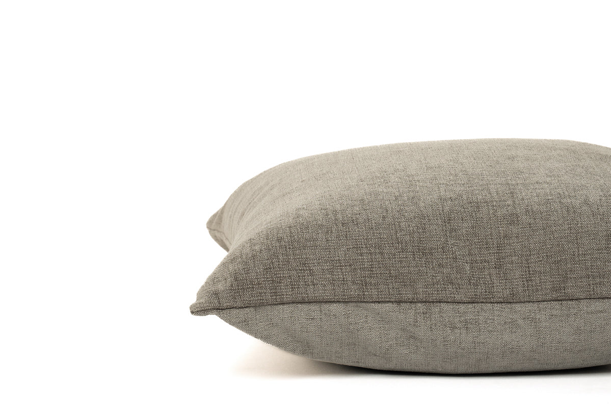 Grey Chenille Cushion Cover 