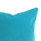 Pool Velvet Cushion Cover – Vivid Blue, 83% Polyester 17% Cotton, Hand-Made in CanadaZ
