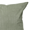 Leaf Cord Cushion Cover – Pale Sage Green Corduroy Pillow Cover, Hand-Made in Canada