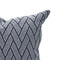 Oxford Cushion Cover – Indigo & White Design, 100% Polyester, Hand-Made in Canada