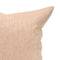 Blush Cushion Cover – 100% Polyester, Knife Edge, Hidden Cream Zipper, Hand-Made in Canada, Light Pink, Whimsical Accent