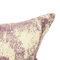 Grape Cushion Cover – Handmade Purple & Cream Polyester, 20