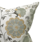 Blossom Cushion Cover – 100% Polyester, Knife Edge, Visible Grey Zipper with Silver Teeth, Hand-Made in Canada, Whimsical Floral Pattern