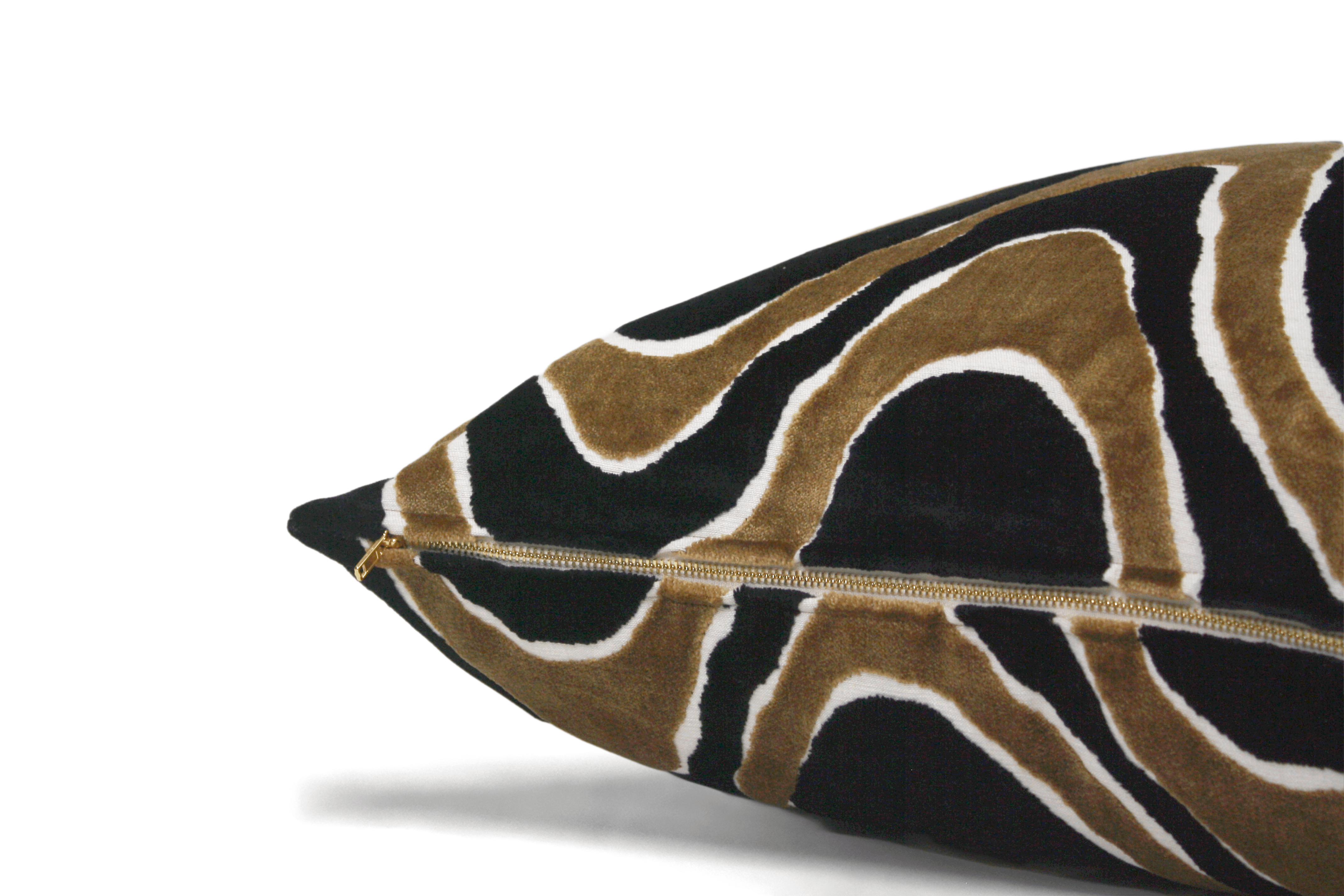 Black Tie Cushion Cover 