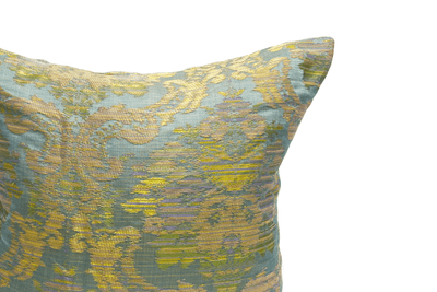 Shimmer Cushion Cover – Bright Pastel Woven Design, Rich Textured Accent, Hand-made in Canada