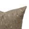 Coyote Cushion Cover – Earthy Metallic, 70% Viscose 30% Polyester, Knife Edge, Off-White Zipper, Hand-Made in Canada