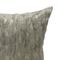 Plumbago Cushion Cover – Grey & Silver Metallic, 70% Viscose 30% Polyester, Hand-Made in Canada