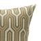 Olive Cushion Cover – Vintage Olive & Gold Design, Hand-Made in Canada