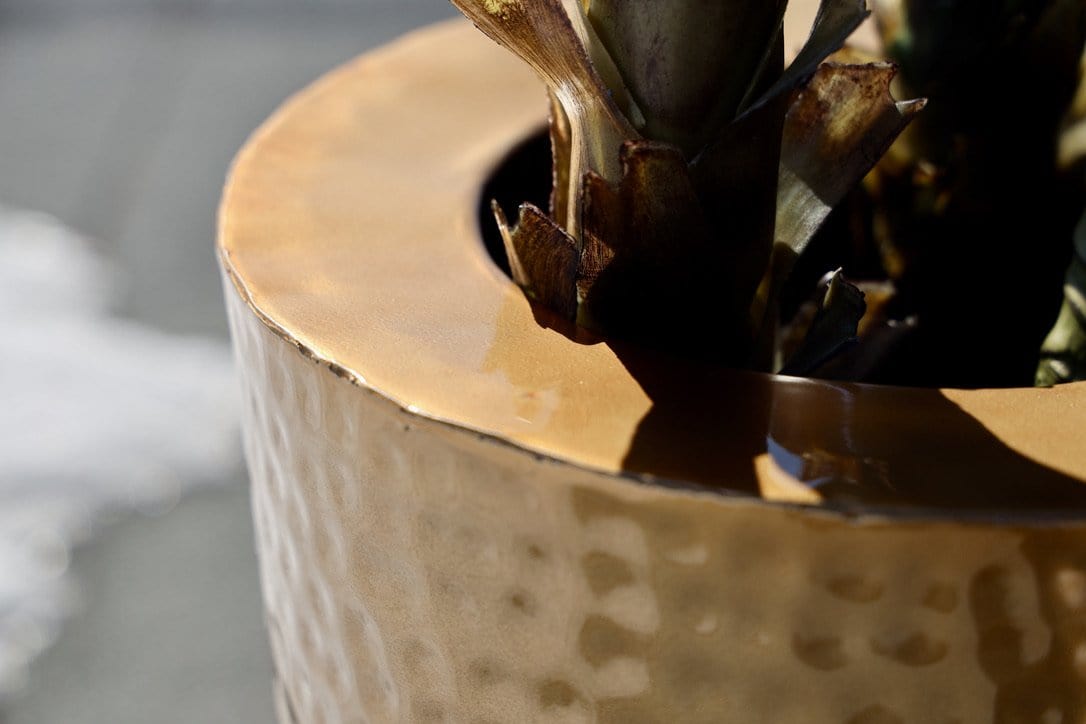 Davi - Brass Planter (Multiple Sizes) 