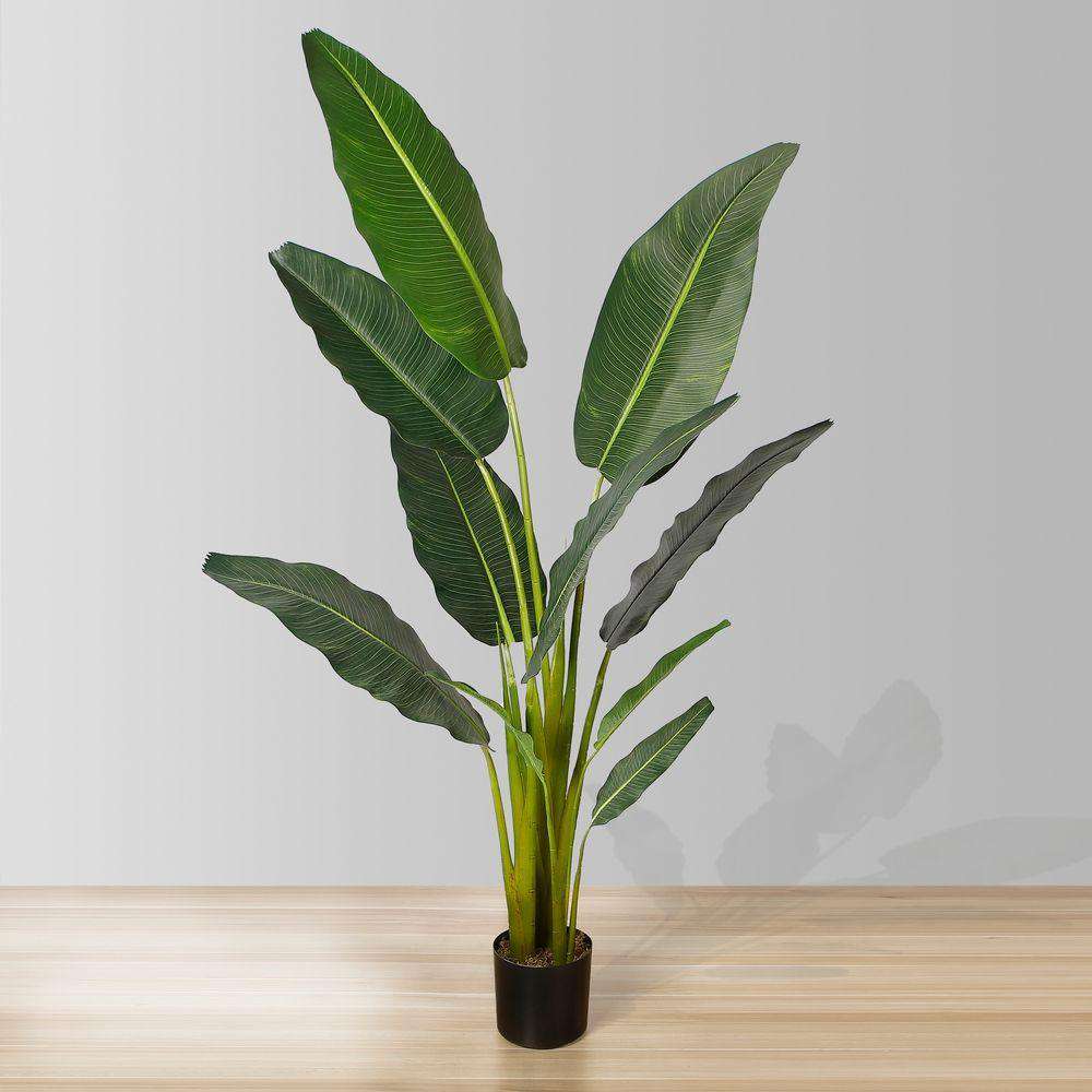 Dani Artificial Travellers Palm Tree Potted Plant (Multiple Sizes) 