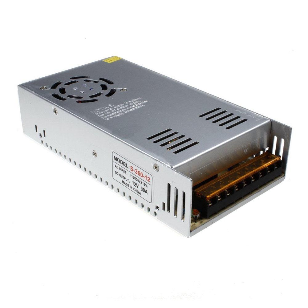 DC 12V 30 Amp Switching Power Supply for LED Strips CCTV~1007