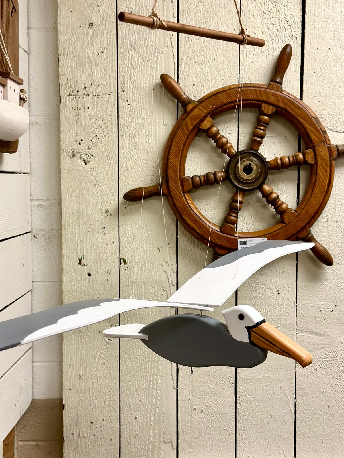 Recycled Fir Hanging Seabird 