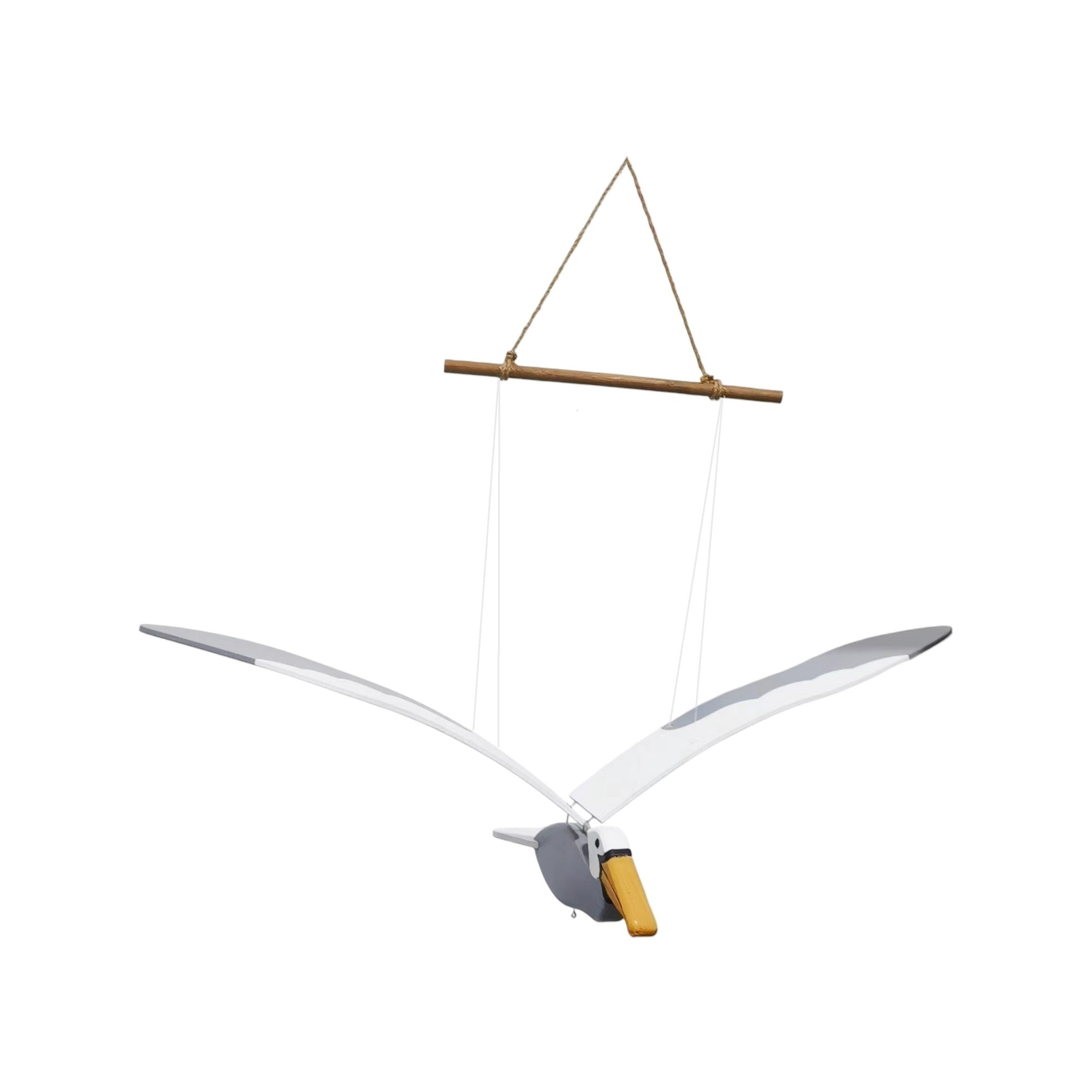 Recycled Fir Hanging Seabird 