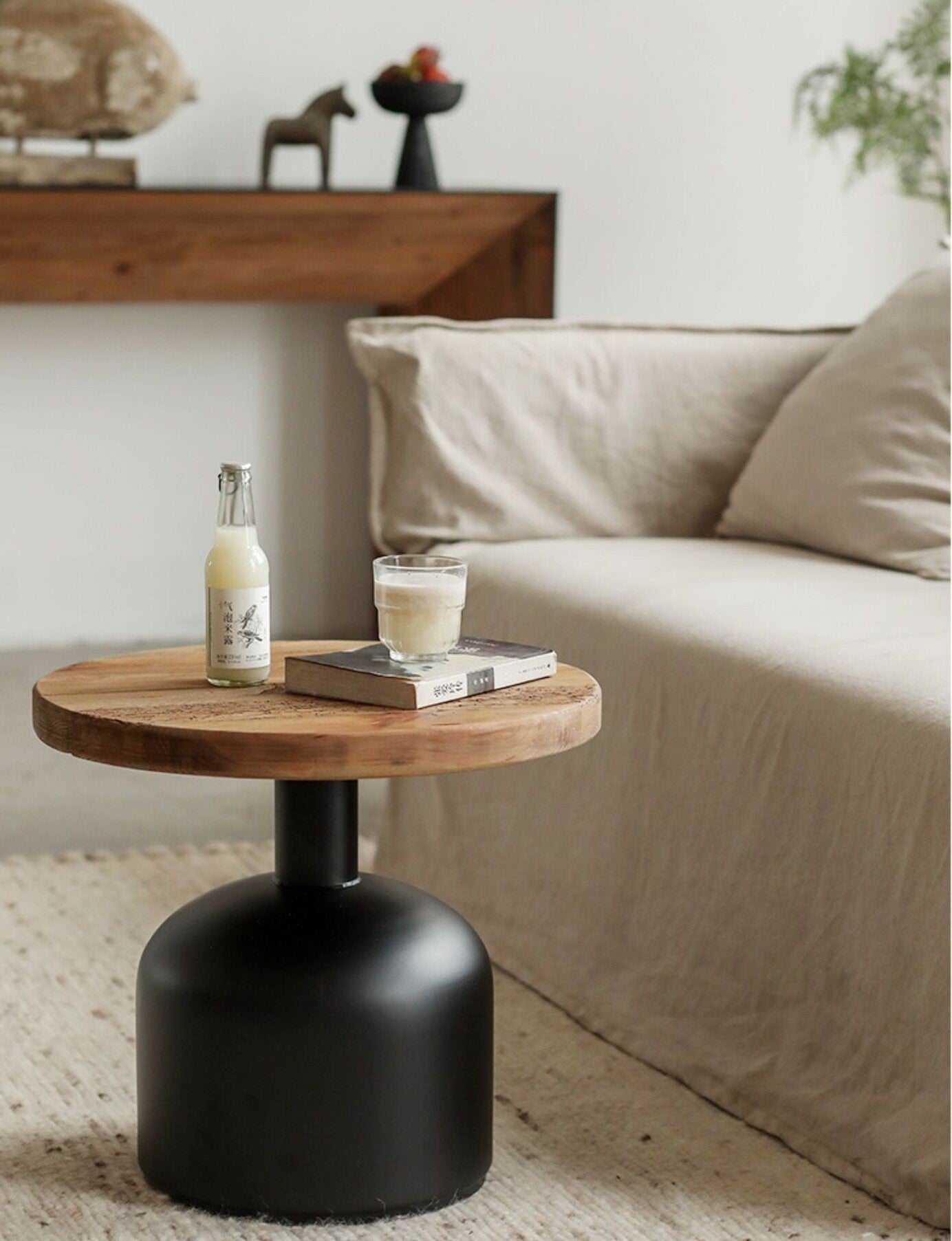 Recycled Pine Mini Coffee Table 