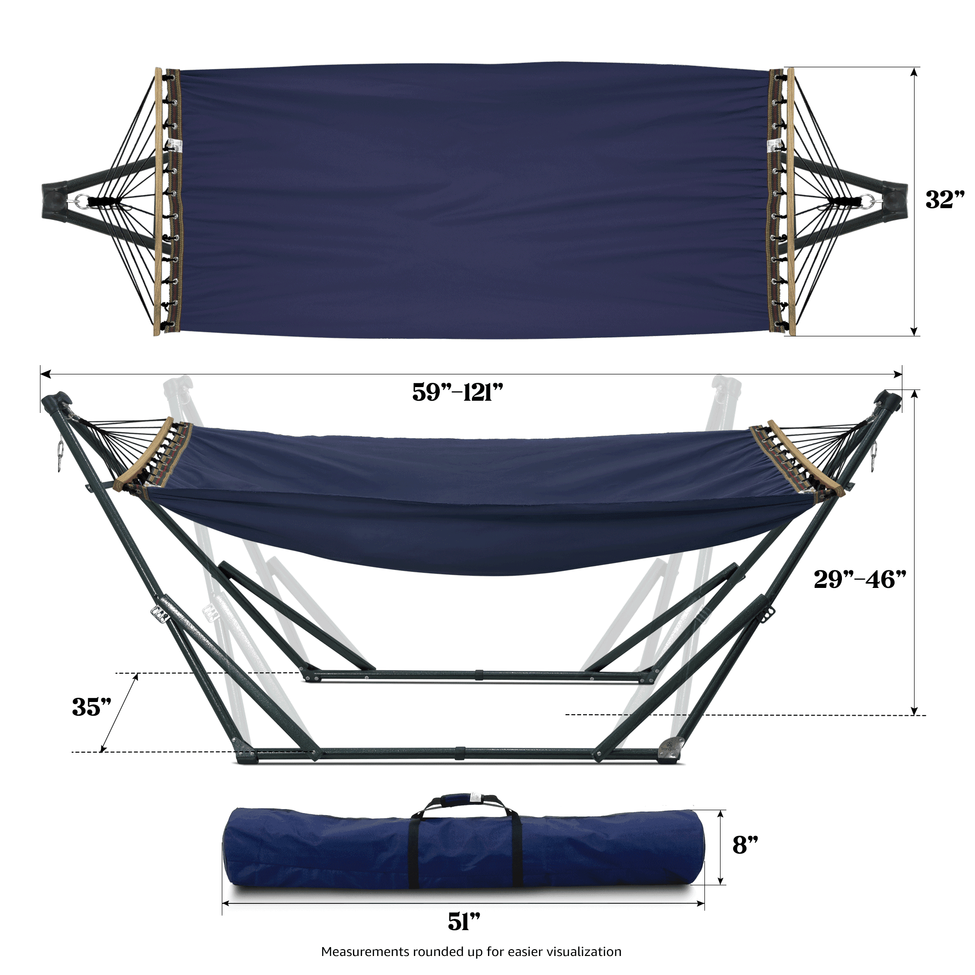 Tranquillo Universal Canvas Hammock 