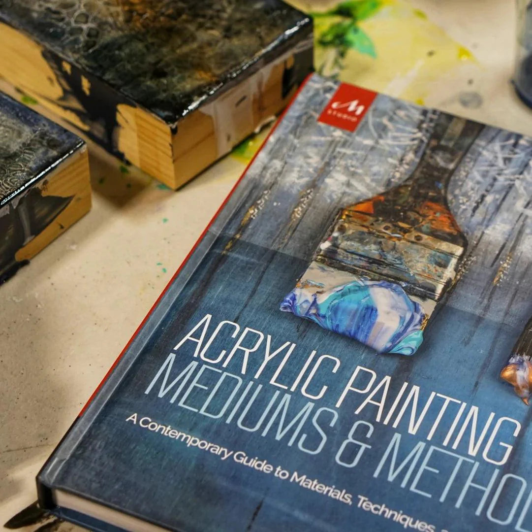 Acrylic Painting Mediums and Methods by Rheni Tauchid 