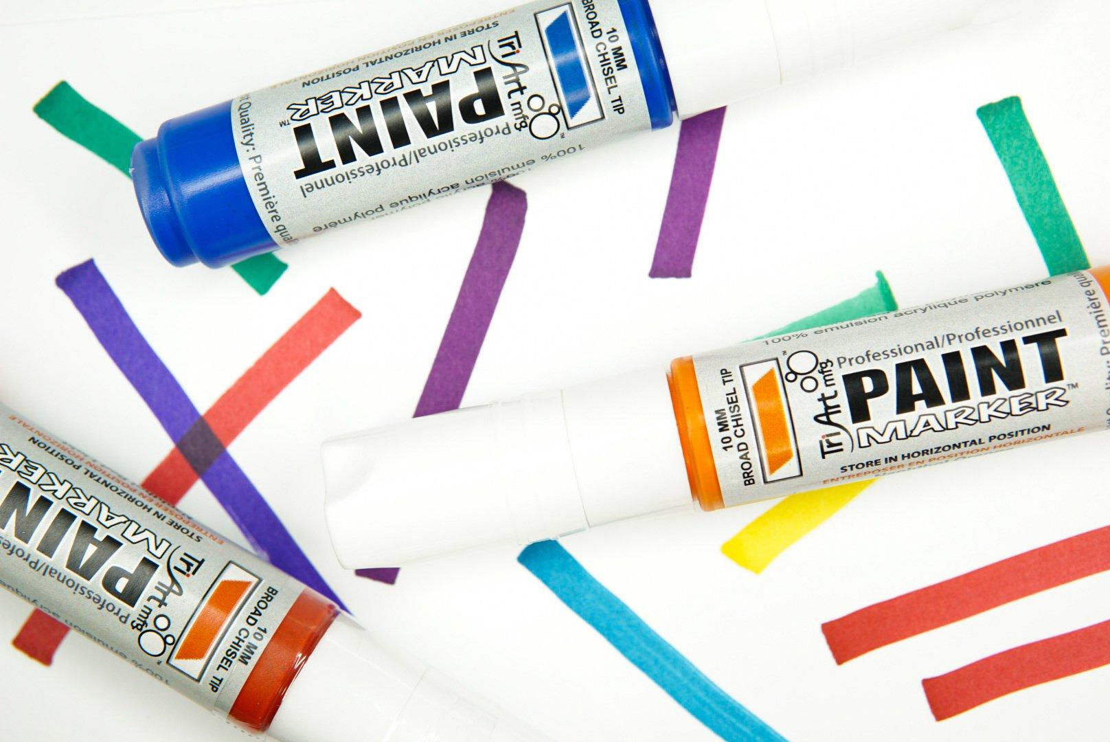 Tri-Art Finest Quality Marker - Permanent Green Light 