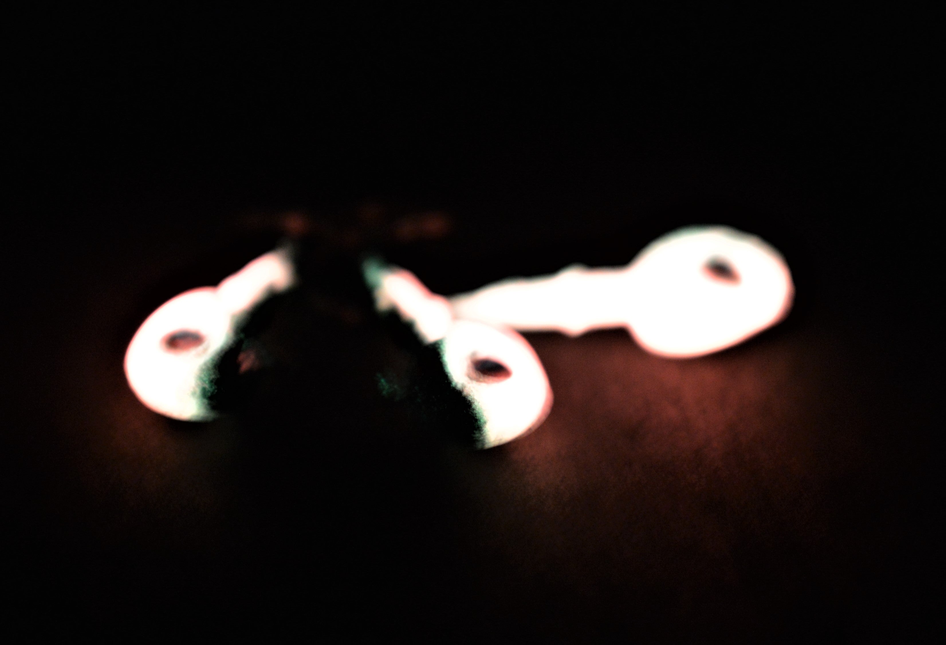 Big Sky Snake Eye 1/4oz Glow Jigs 3/pack 