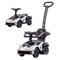 Aosom Essenza SCV12 Toddler's Delight: Licensed 2-in-1 Ride-On Push Car with Horn, Engine Sound, Steering Wheel