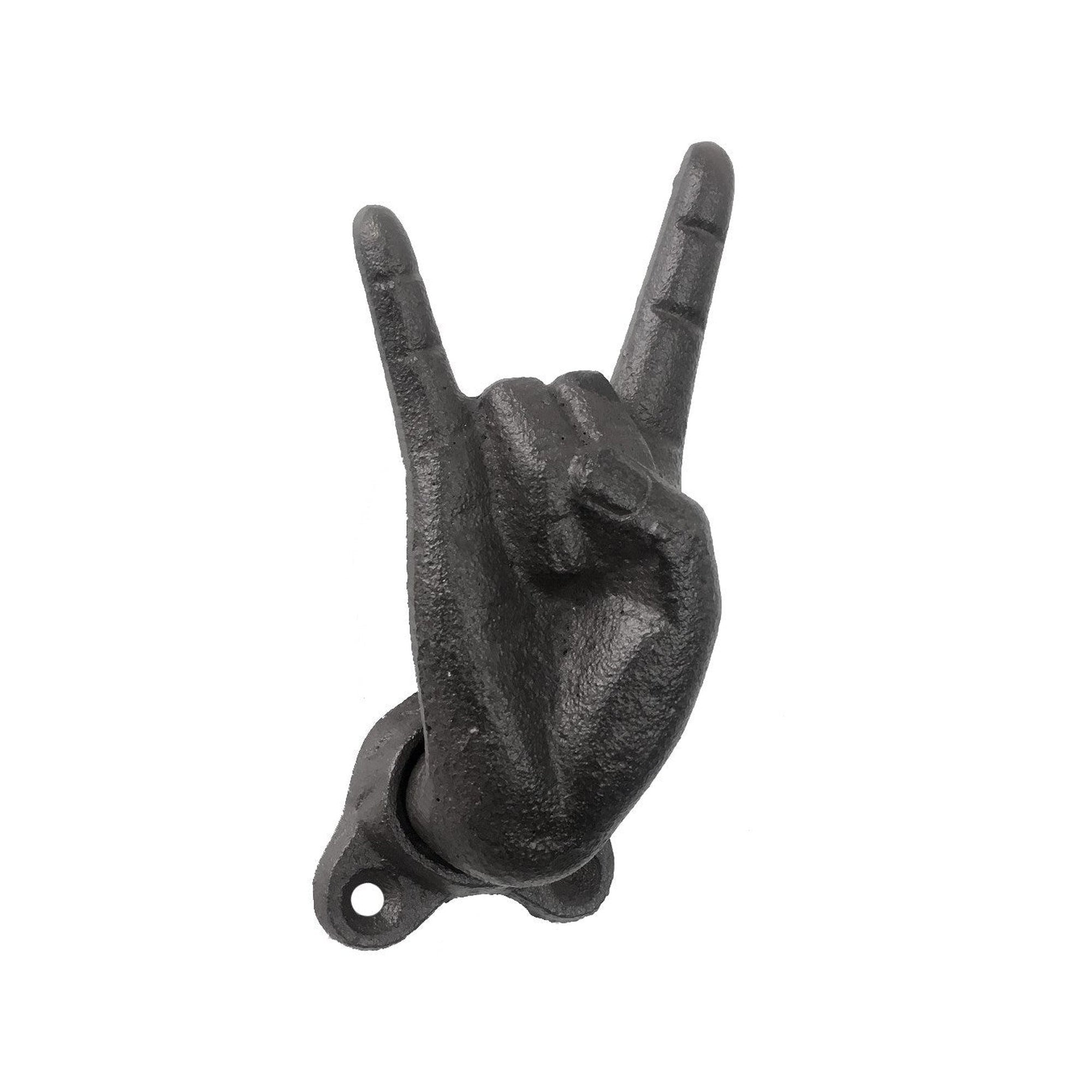 Rock On Hook  Black 