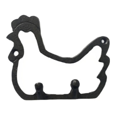 Animal Hook, Chicken, Cast Iron 
