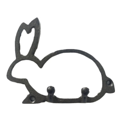 Animal Hook, Rabbit, Cast Iron 