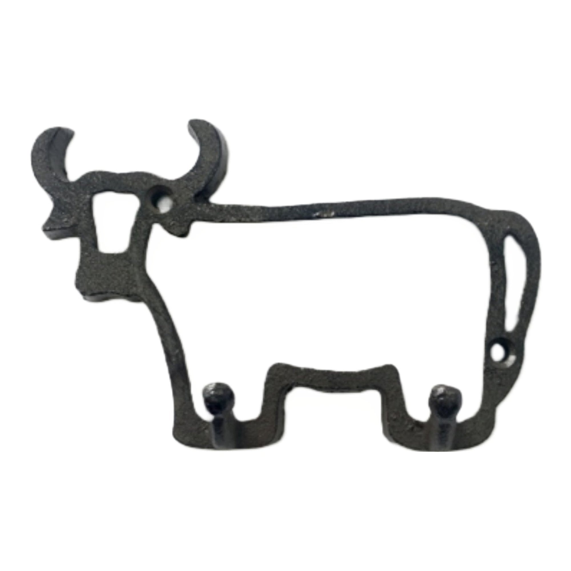 Animal Hook, Cow, Cast Iron 