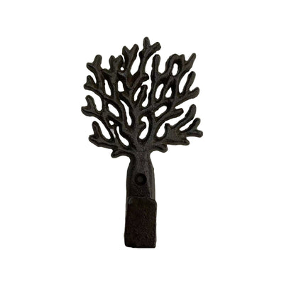 Distressed Coral Hook, Antique Brown 