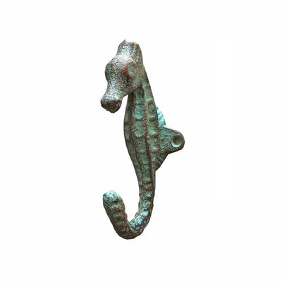 Seahorse Hook Antique Copper 