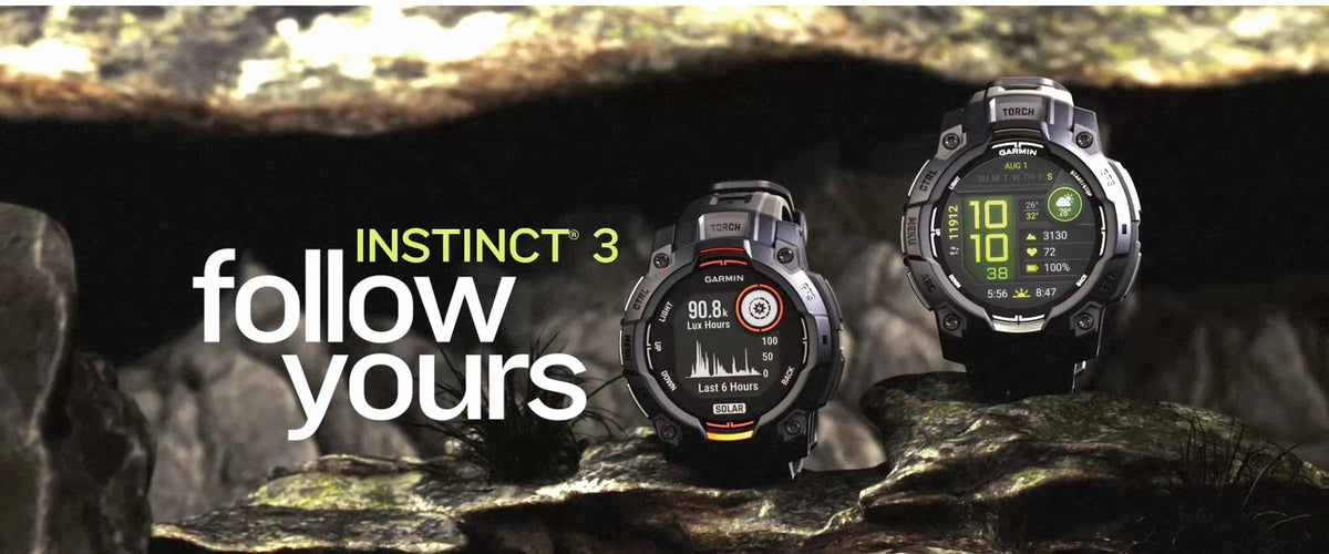 Instinct® 3 – 50 mm Solar Black