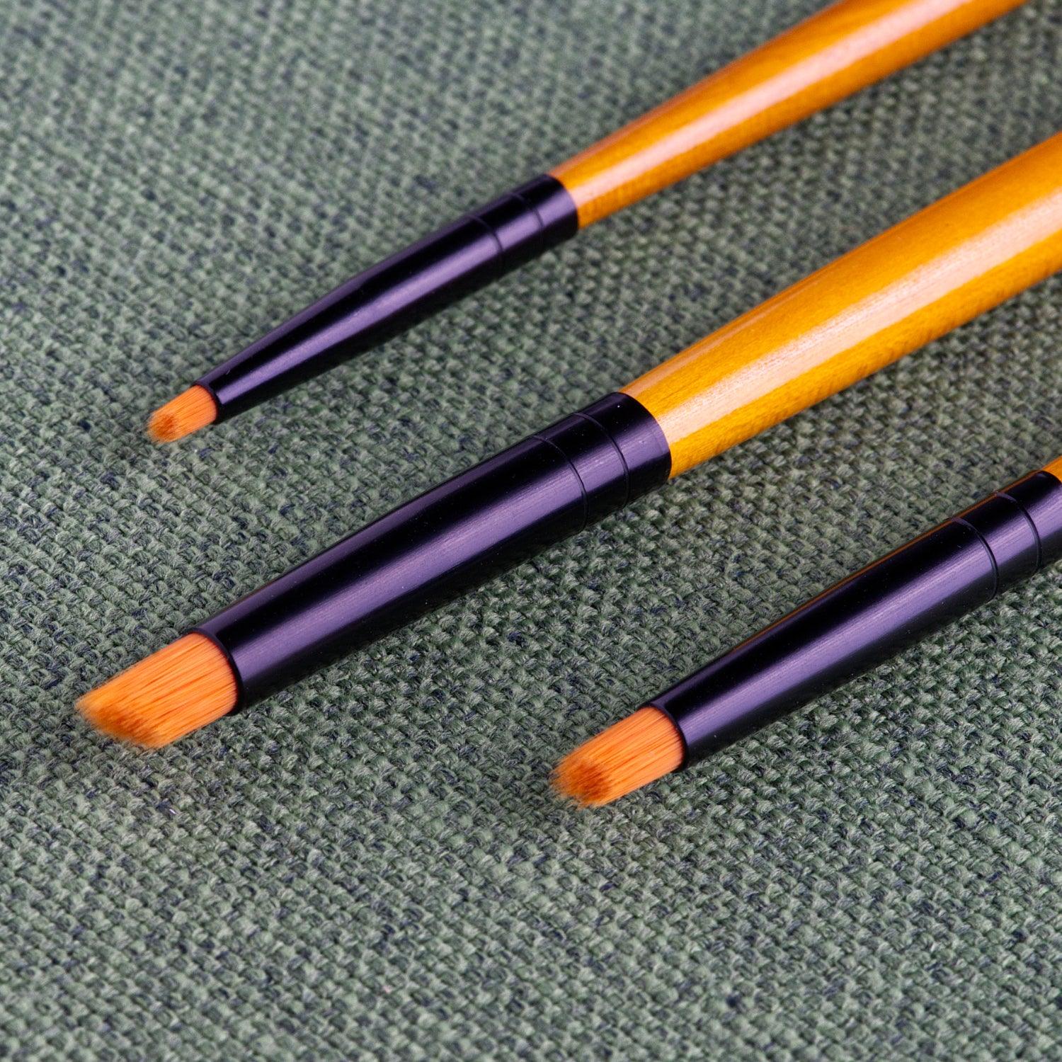 Tri-Art Artist Brushes - Short Synthetic - WC/Acryl - Deer Foot 