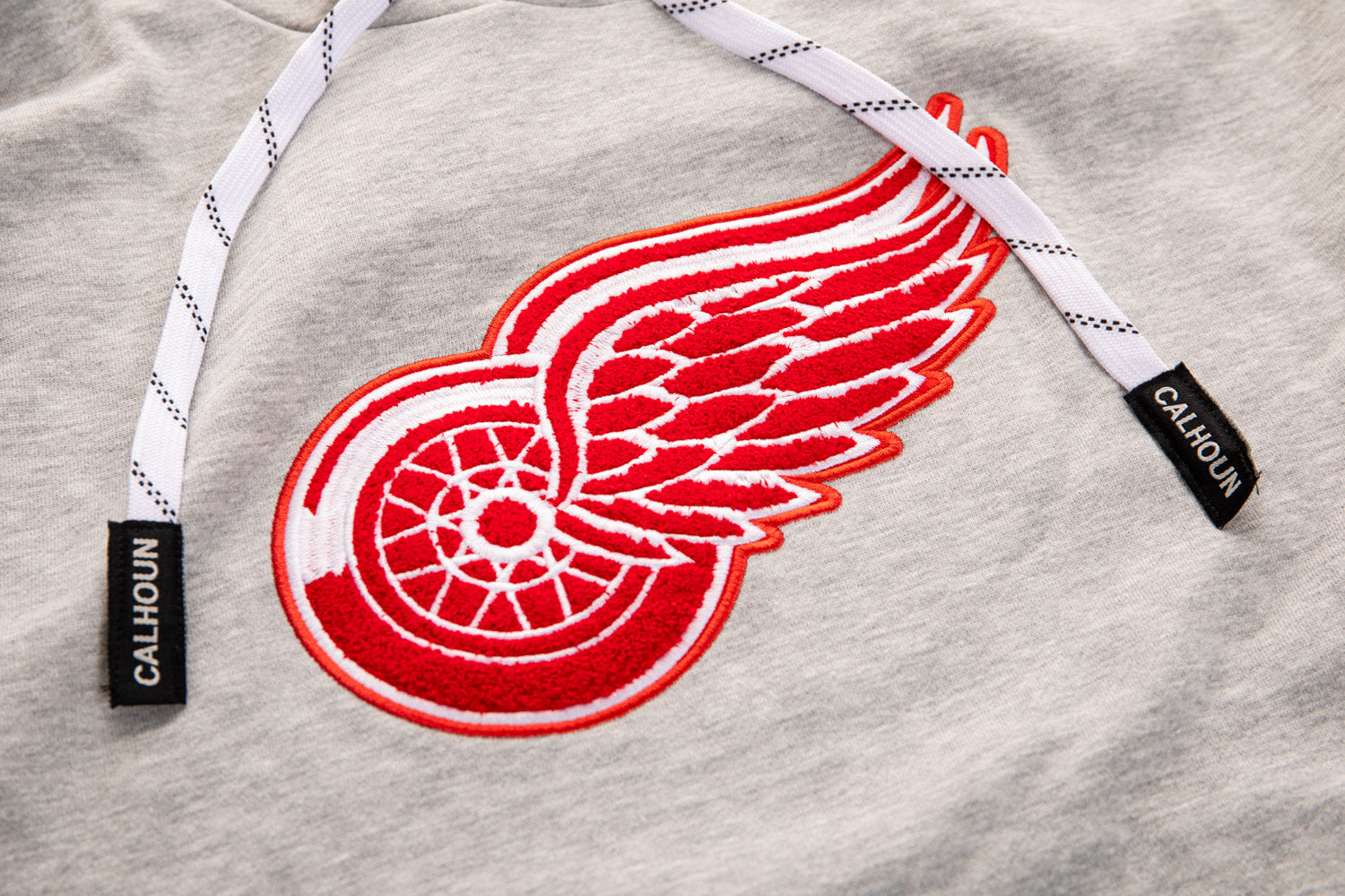Detroit Red Wings "Muskoka Style" Premium Chenille Woven Logo Hoodie 