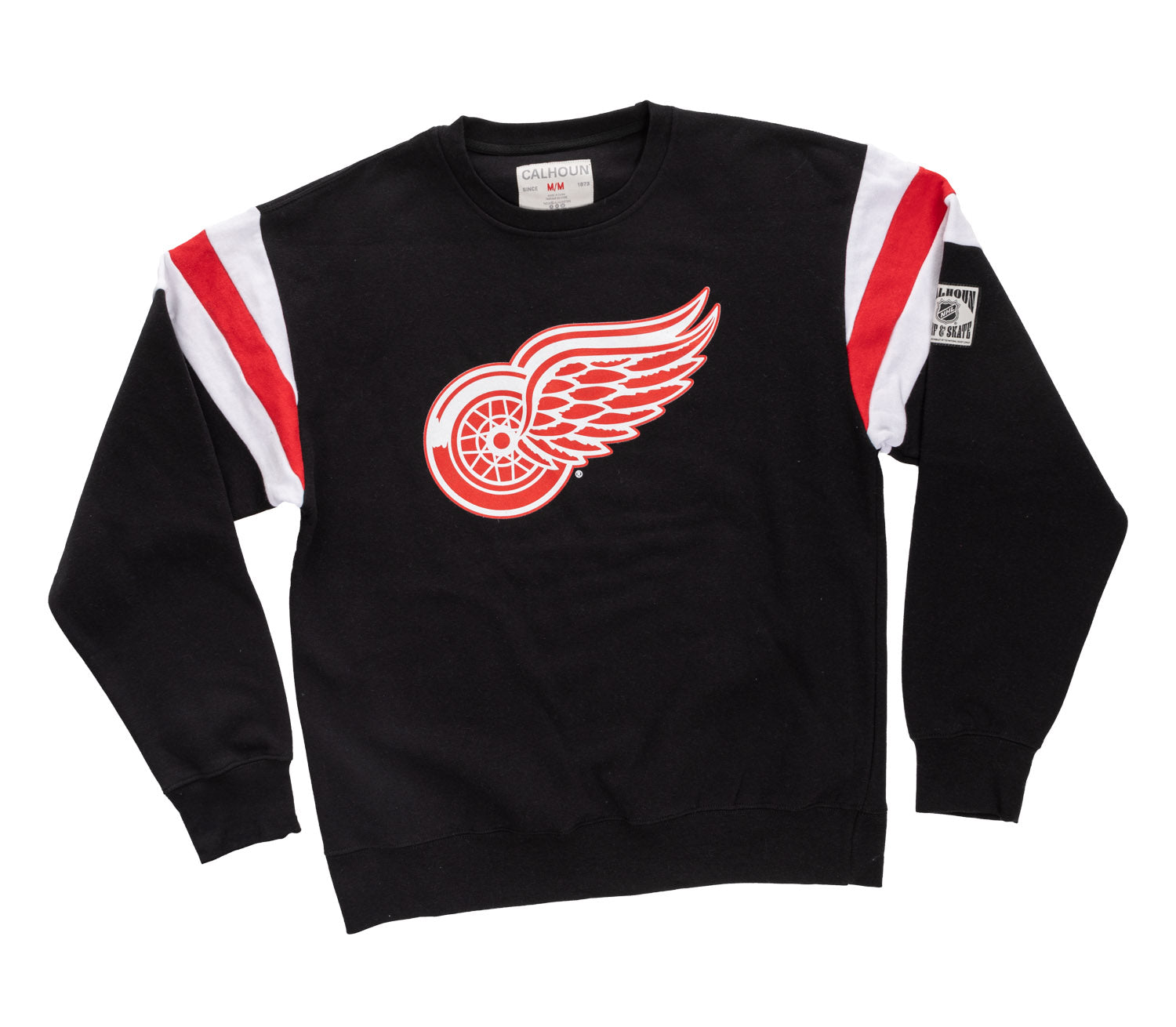 Detroit Red Wings Varsity Retro Style Crewneck Sweater 