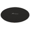 Soozier Trampoline Jumping Mat Replacement with Spring Tool 72 V-Hooks for 12ft Round Trampolines Black