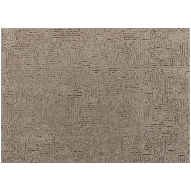 🏡 5x7 Faux Fur Area Rug – Plush Non-Slip Floor Carpet (Tan)