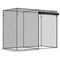 6.5 x 3.3ft Crop Cage, Garden Plant Protector with Single Zippered Door, Storage Bag and Ground Stakes, Black