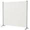 Outsunny Single Panel Room Divider, UV30+ Privacy Screen, Indoor Outdoor Privacy Panel with Stable Base, Beige