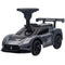 Qaba Licensed Maserati GT2 Baby Sliding Car with Storage, Music, Horn, Foot to Floor Toddler Car for 18-60 Months, Grey