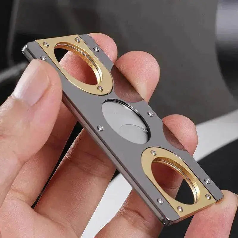 Double edged Stainless Steel Cigar Blade Cutter 