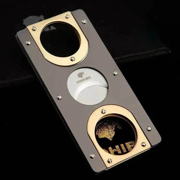Double edged Stainless Steel Cigar Blade Cutter 