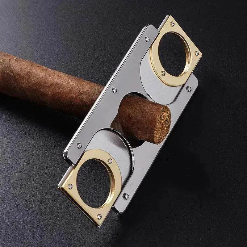 Double edged Stainless Steel Cigar Blade Cutter 